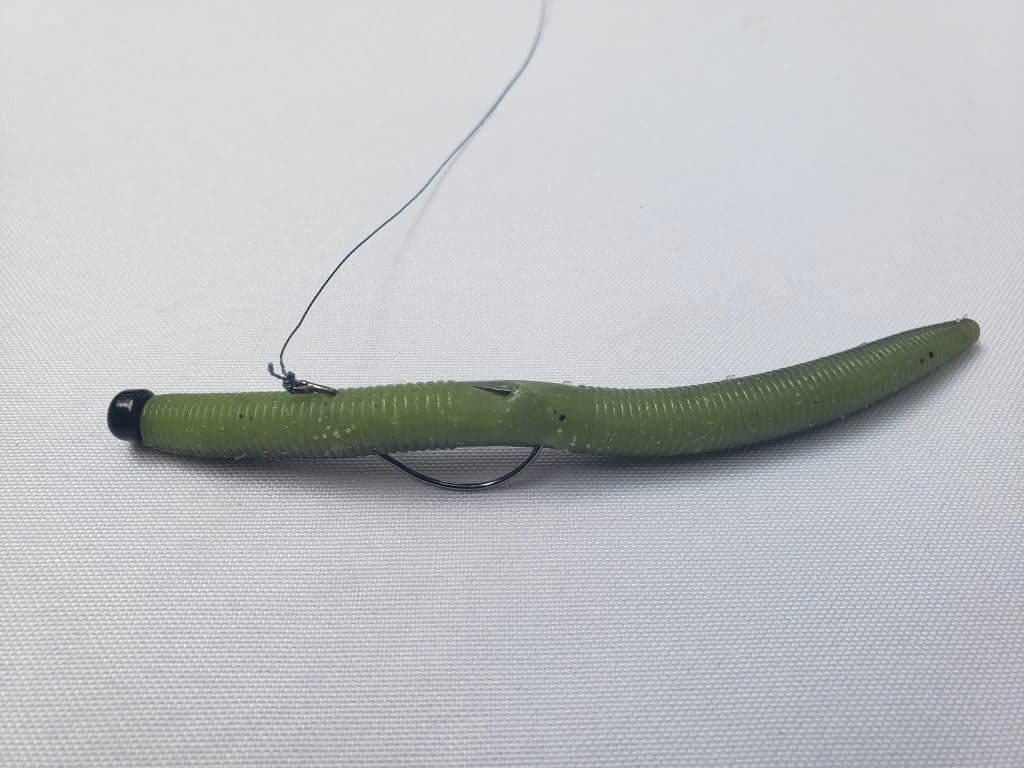 Owner Hook Whip-it fish : Rigged